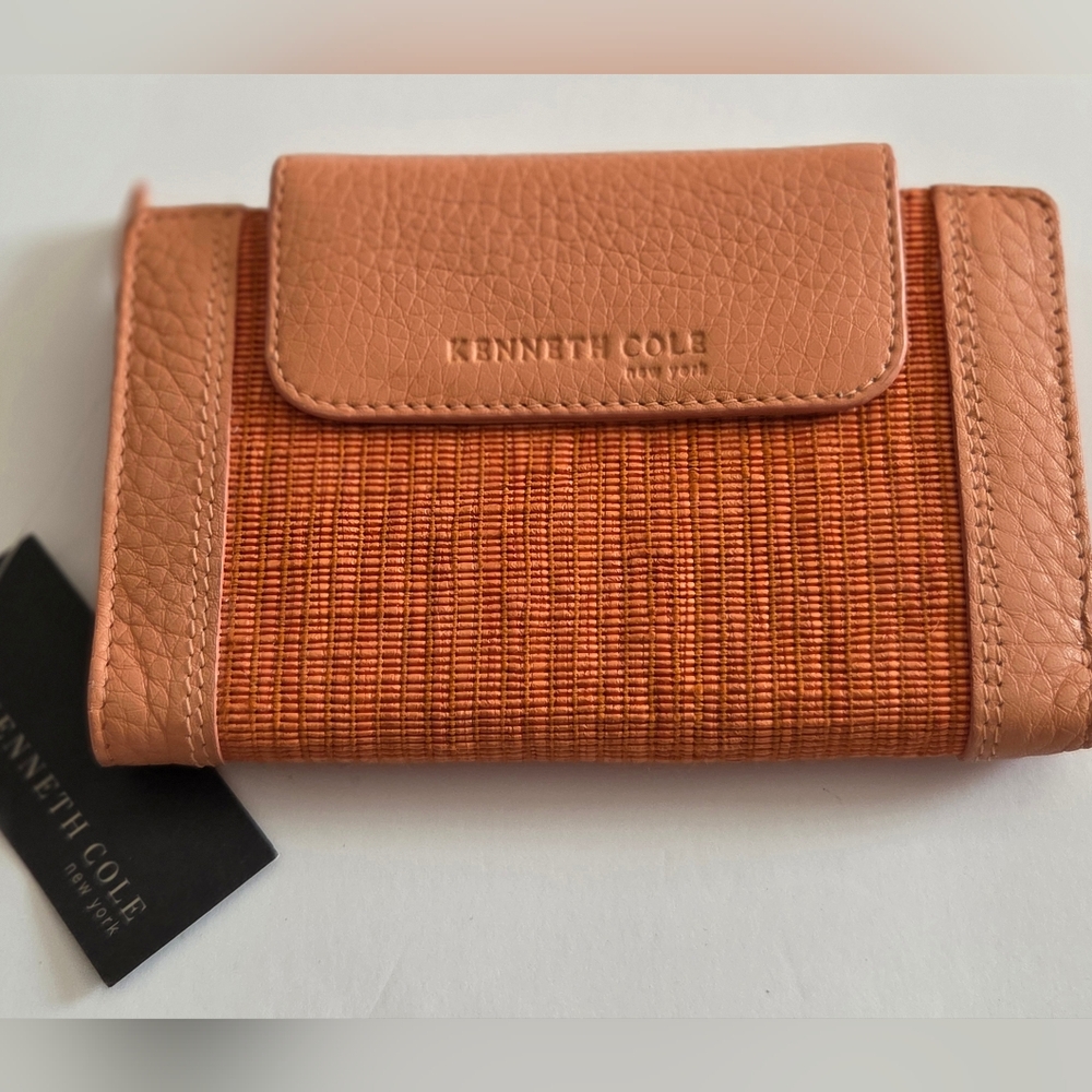 KENNETH COLE NEW YORK CC WALLET, ORANGE